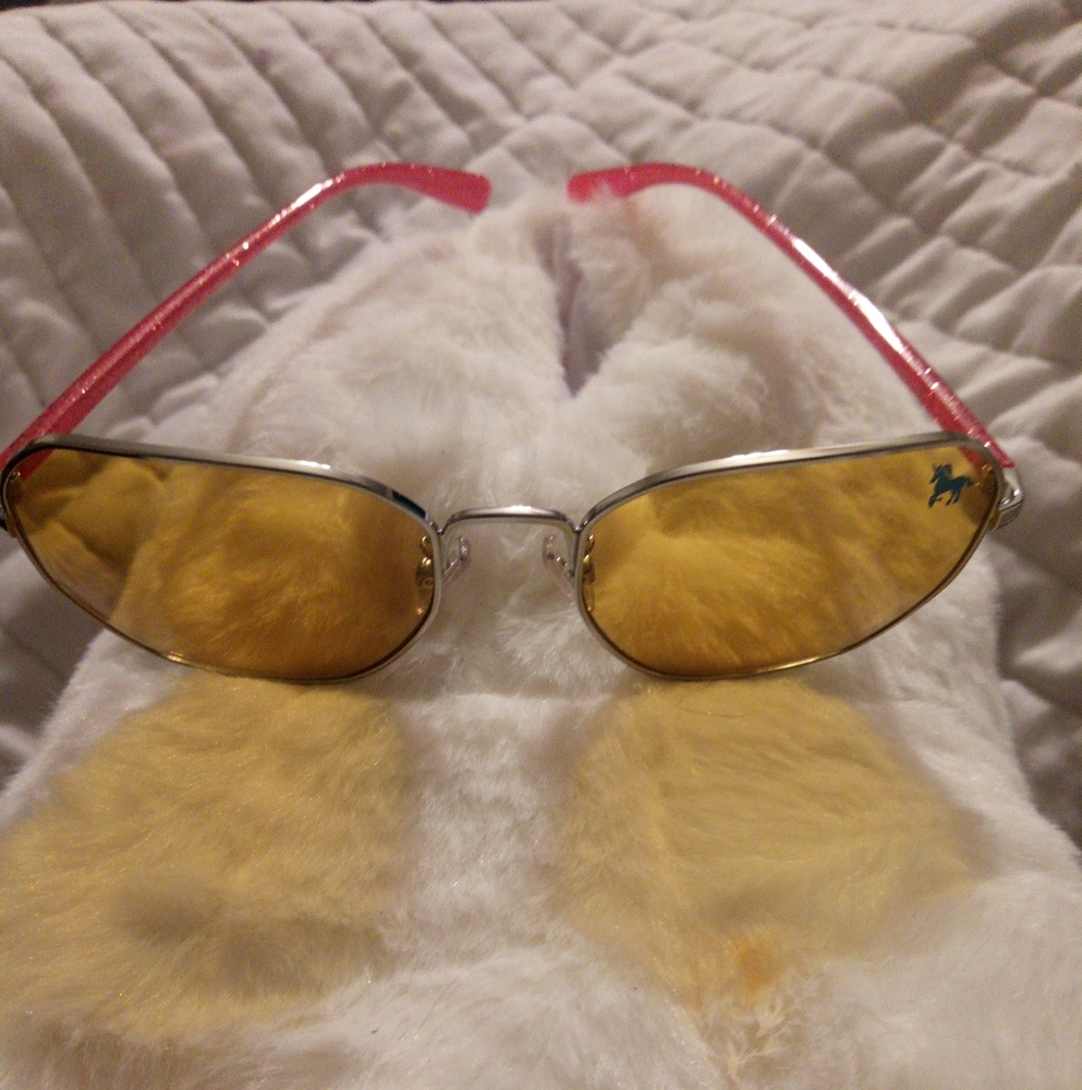 Coach Sunglasses pink sparkle